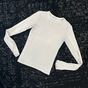 Ribbed Zara Long Sleeve Top